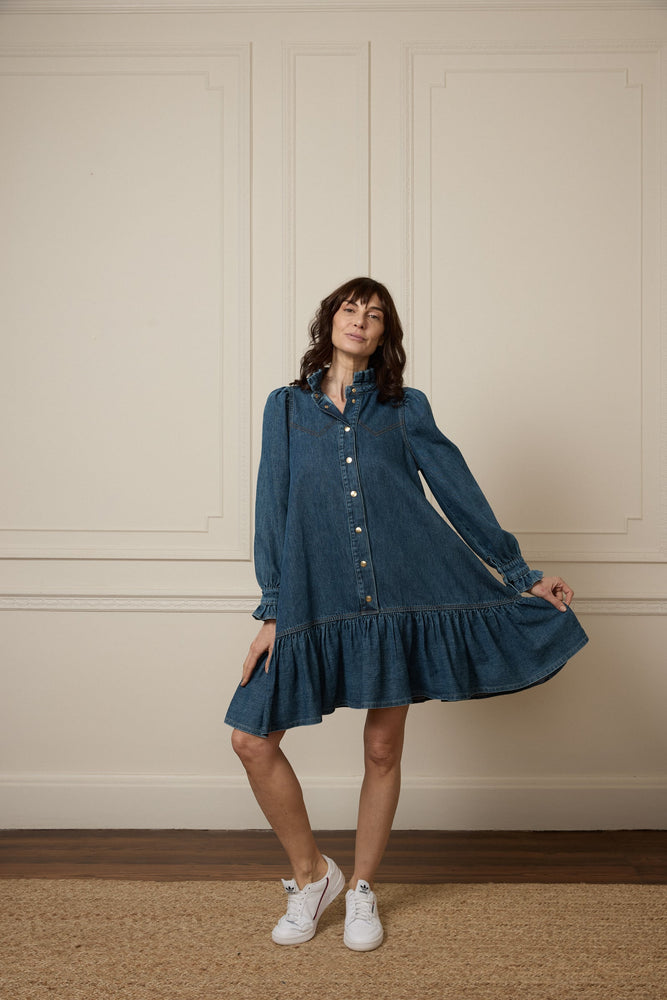 Elizabeth The Western Swing Dress in Classic Dreamer