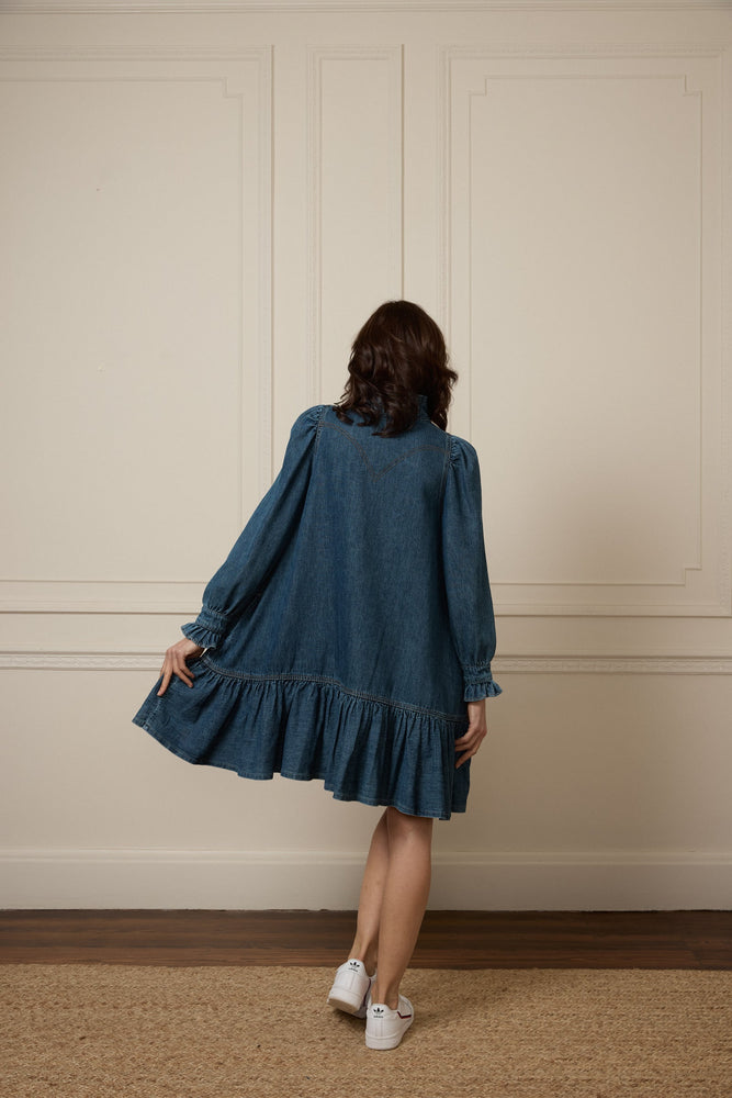 Elizabeth The Western Swing Dress in Classic Dreamer