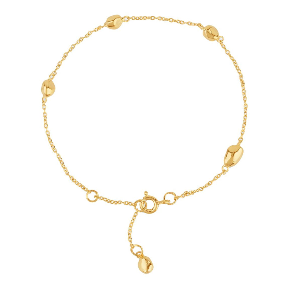Gold Vermeil Nugget Bracelet
