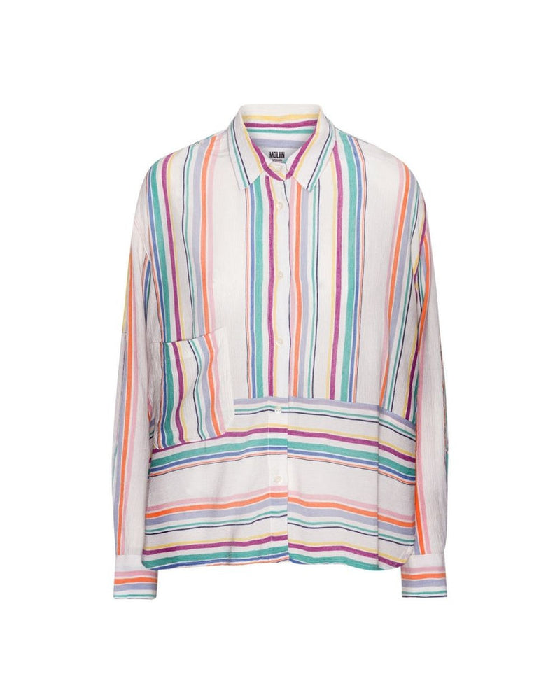 Vasalia Shirt in Multi Coloured Stripe