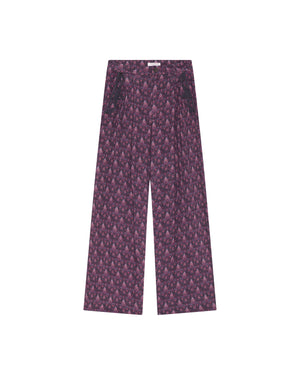 Paco Trousers In Purple Rain