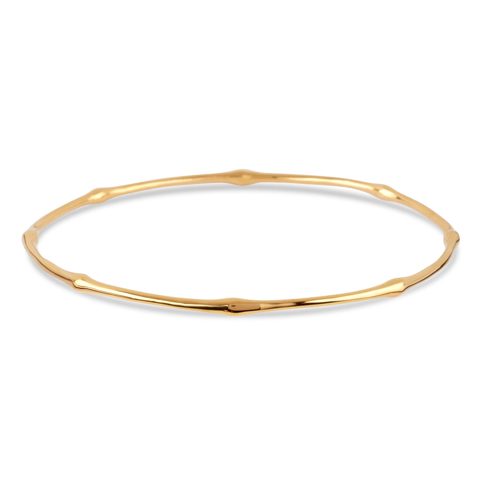 Gold Vermeil Bamboo Bangle