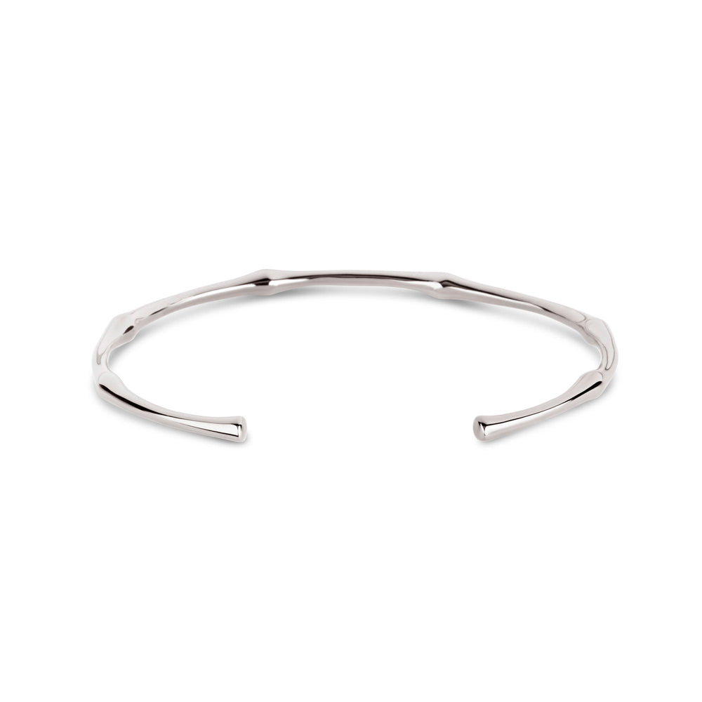 Silver Bamboo Cuff