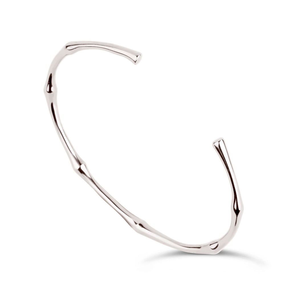 Silver Bamboo Cuff