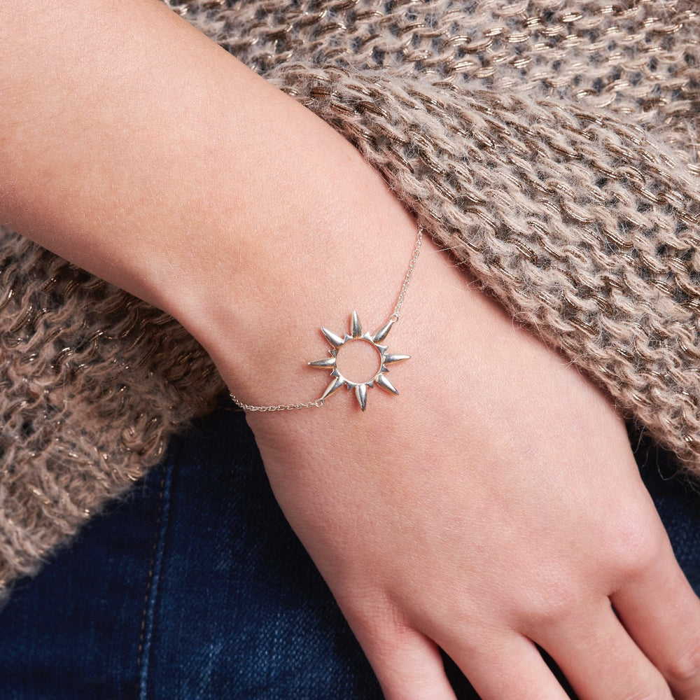 Silver Sunbeam Marie Wristlet