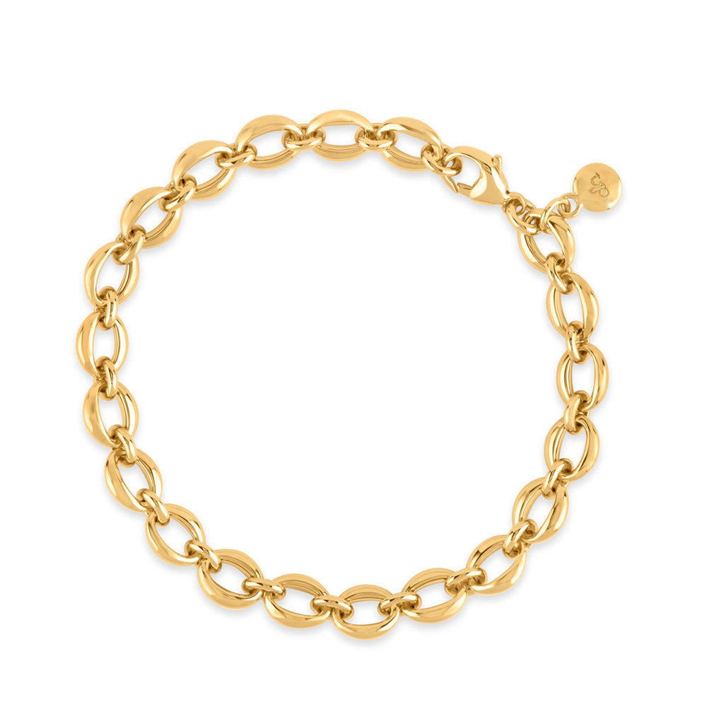 Gold Vermeil Handmade Chain Bracelet
