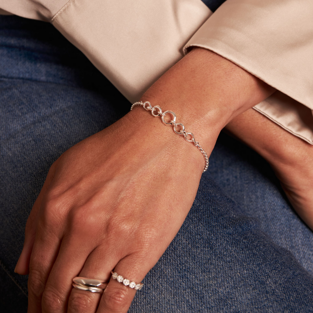 Silver Thalassa Link Bracelet