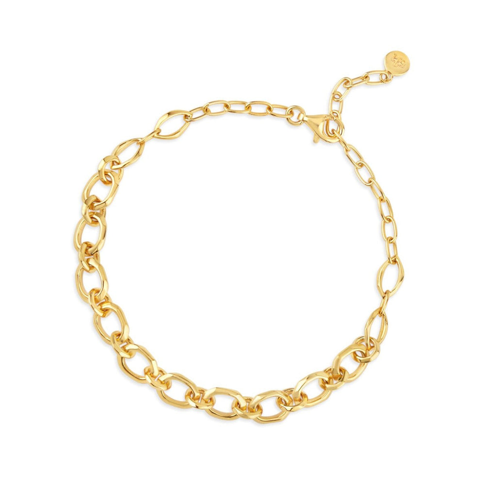 Gold Vermeil Thalassa Oval Link Bracelet