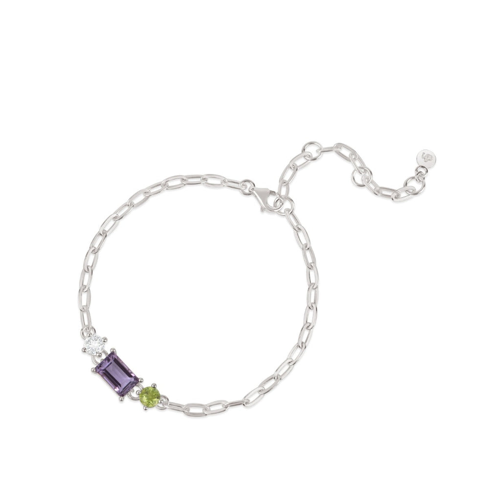 Silver Suffragette Trilogy Bracelet