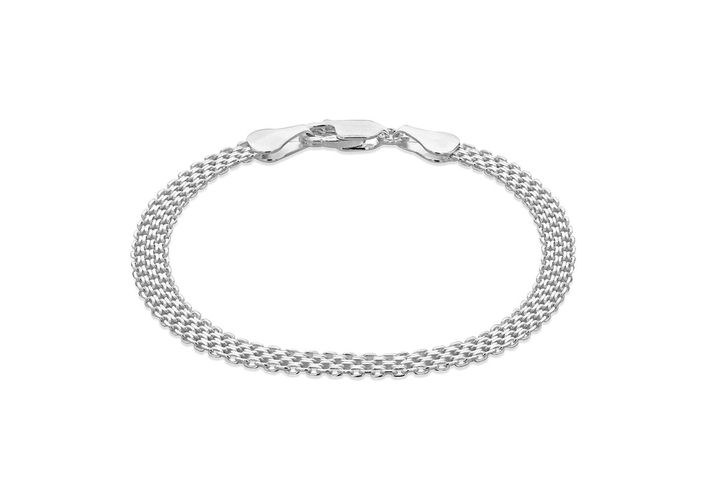 Silver Bismark Bracelet