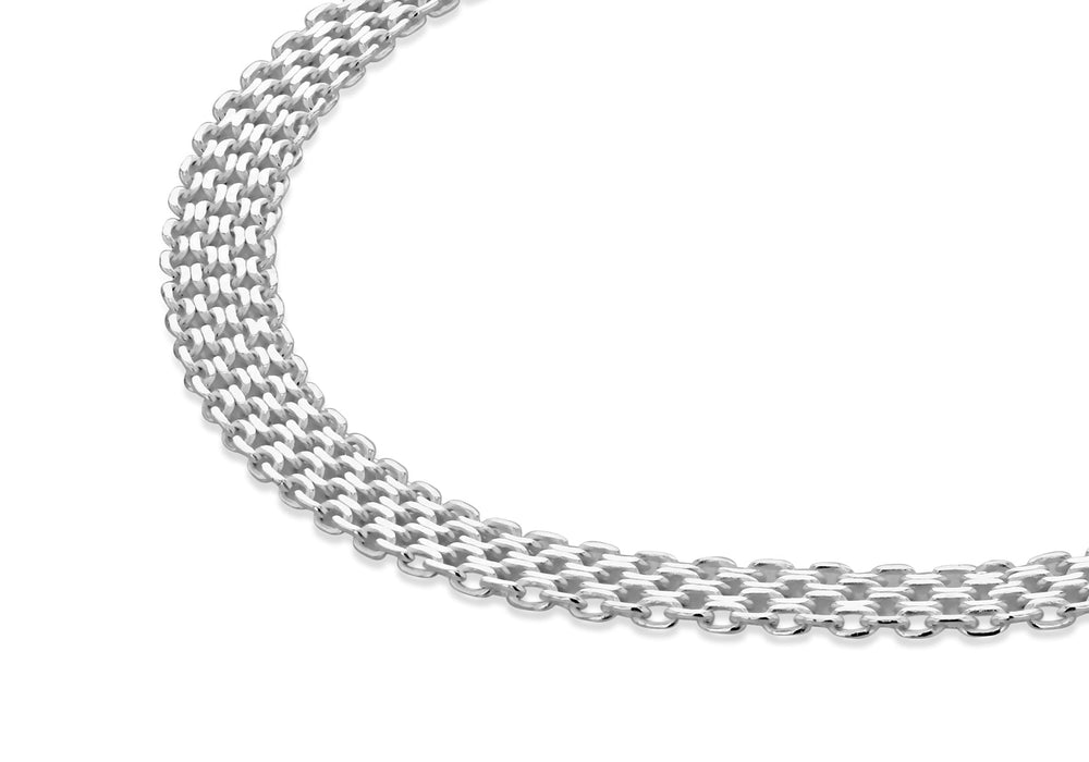 Silver Bismark Bracelet