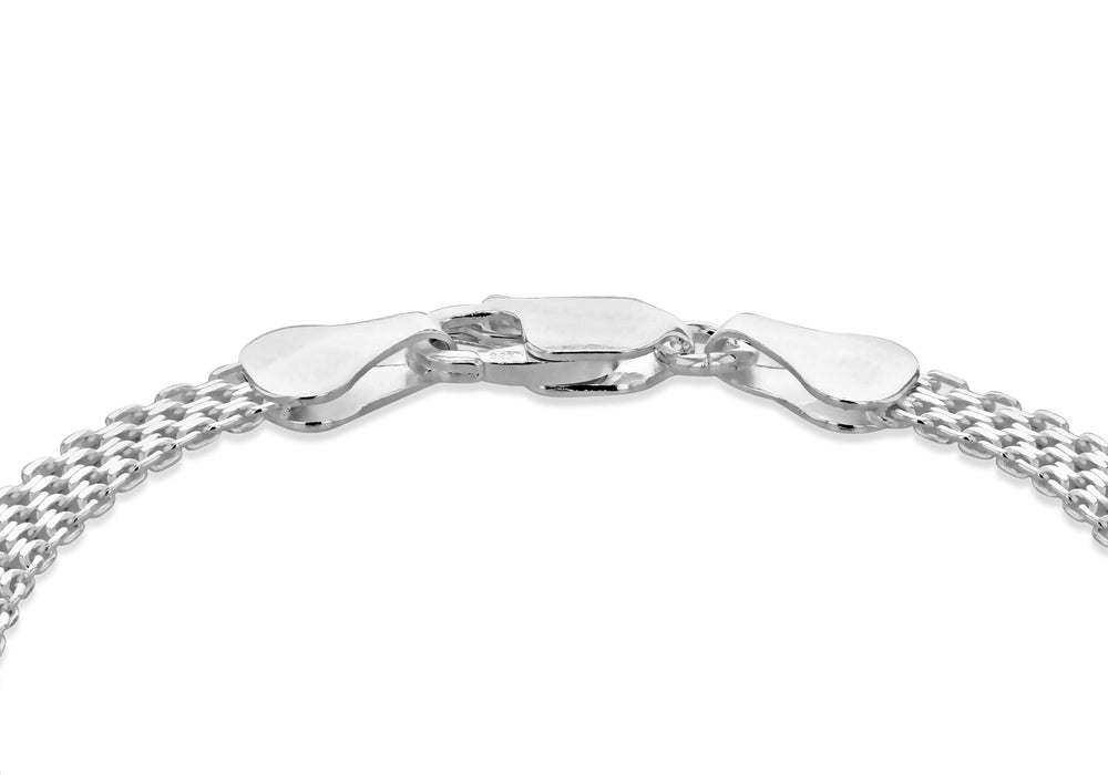 Silver Bismark Bracelet