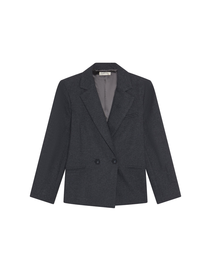 Anna Blazer In Gris