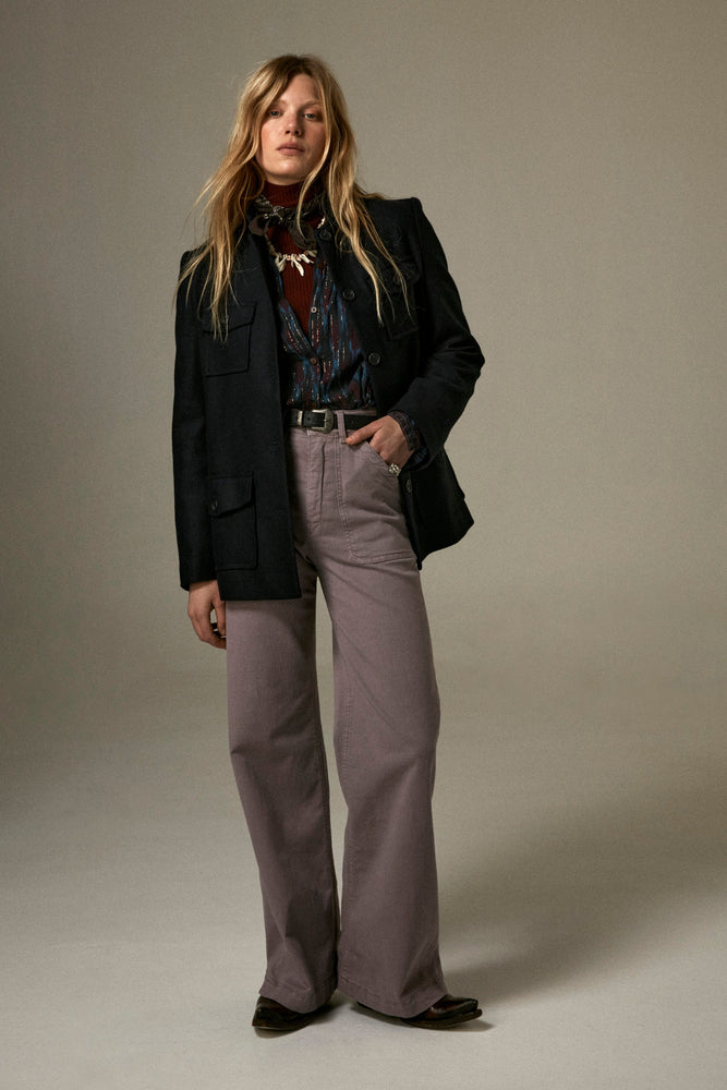 Clyde Trousers In Lilac