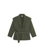 Lucille Jacket In Olive Bloom