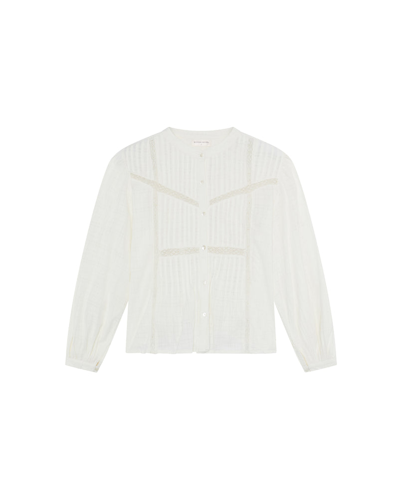 Sienna Blouse In Meringue