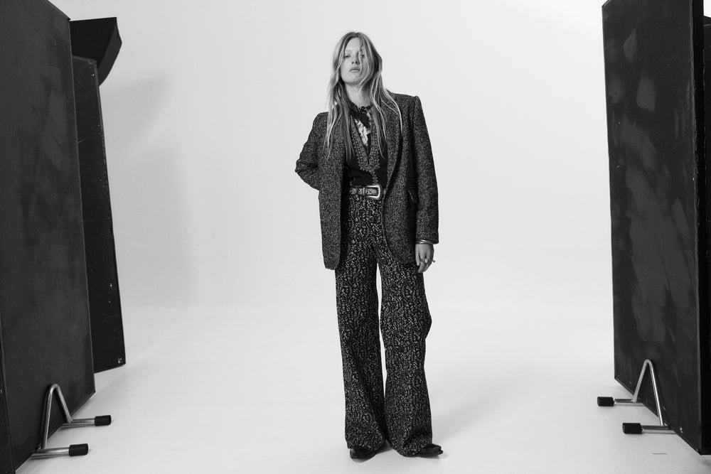 Cala Trousers In Black Sheep