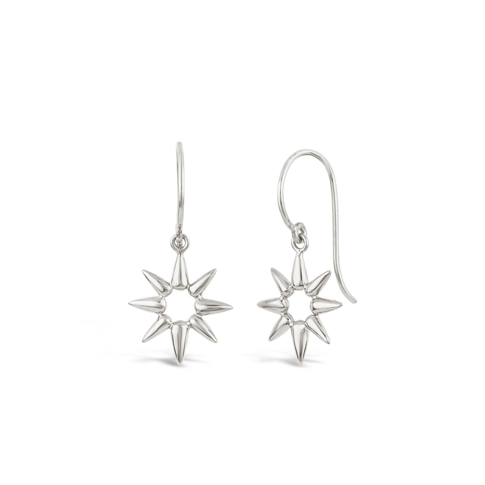 Silver Sunbeam Emma Mini Drop Earrings