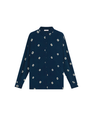 Aria Blouse In Lapislázuli