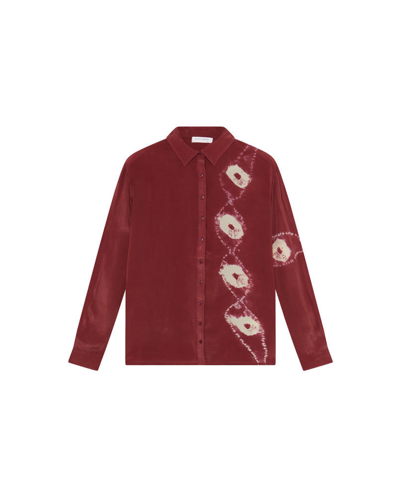 Aria Blouse In Terracota