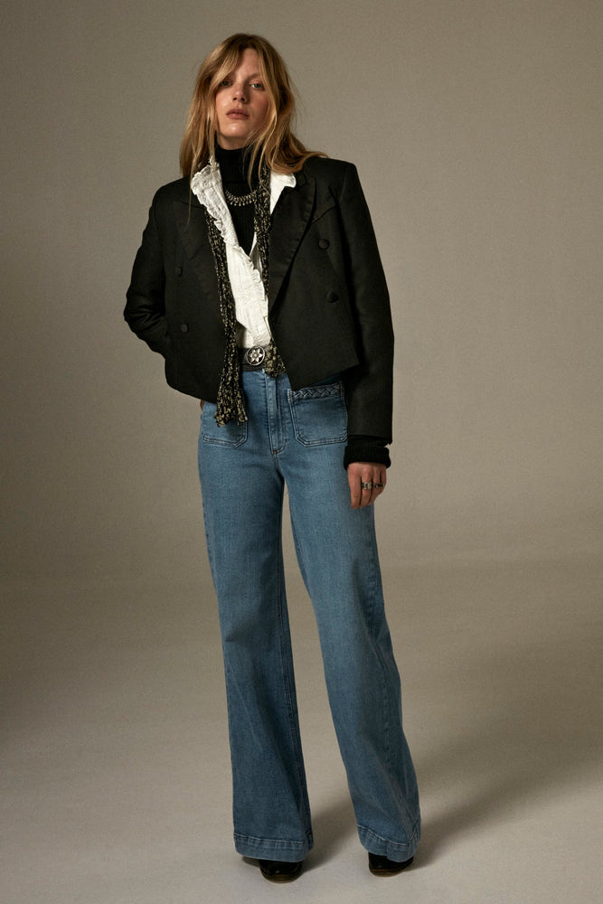 Giuletta Trousers In Nero