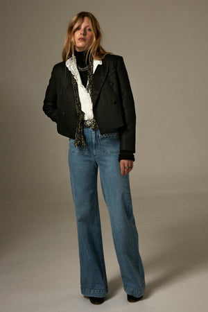 Giuletta Trousers In Nero