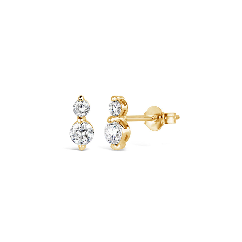 14ct Shuga Double Studs