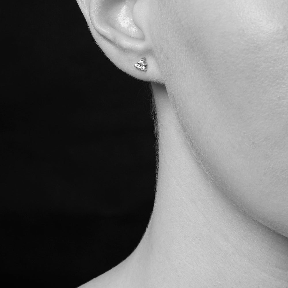 14ct Shuga Trillion Studs