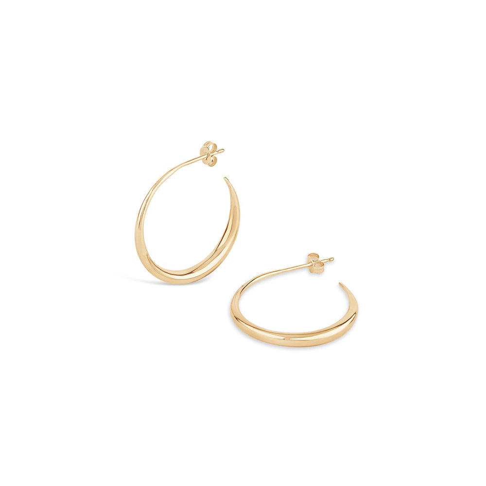 9ct Recycled Gold EOS Hoops
