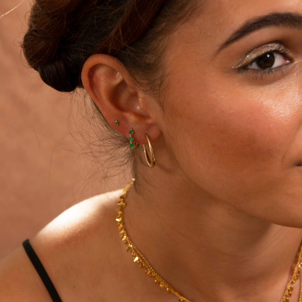 9ct Recycled Gold EOS Hoops