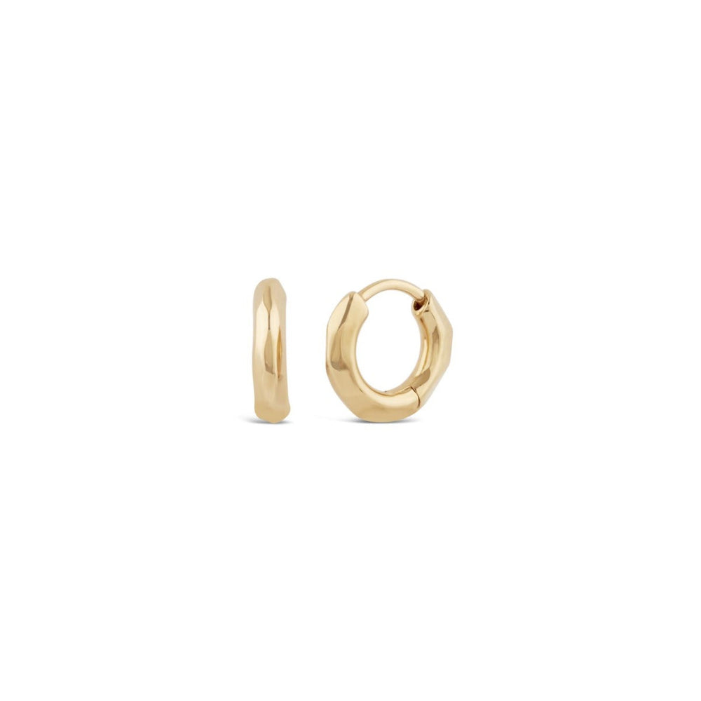 9ct Recycled Gold Thalassa Micro Hoops