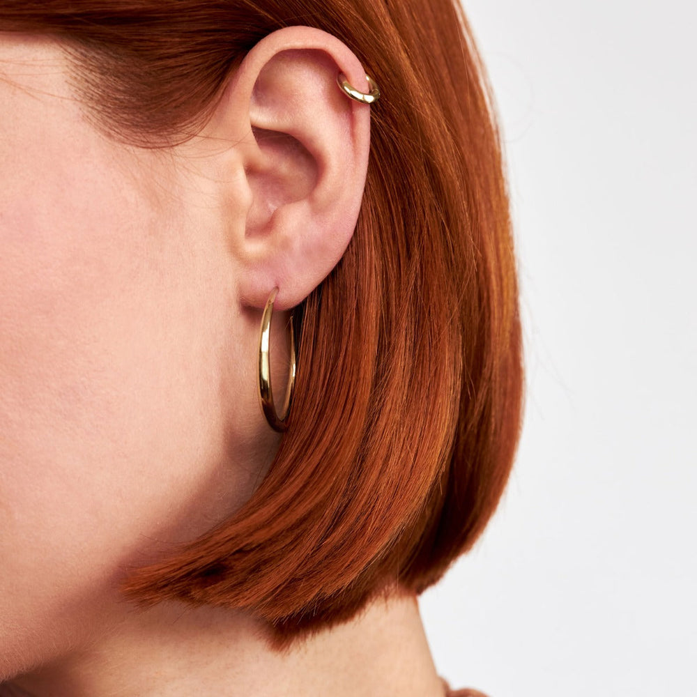 9ct Recycled Gold Thalassa Micro Hoops