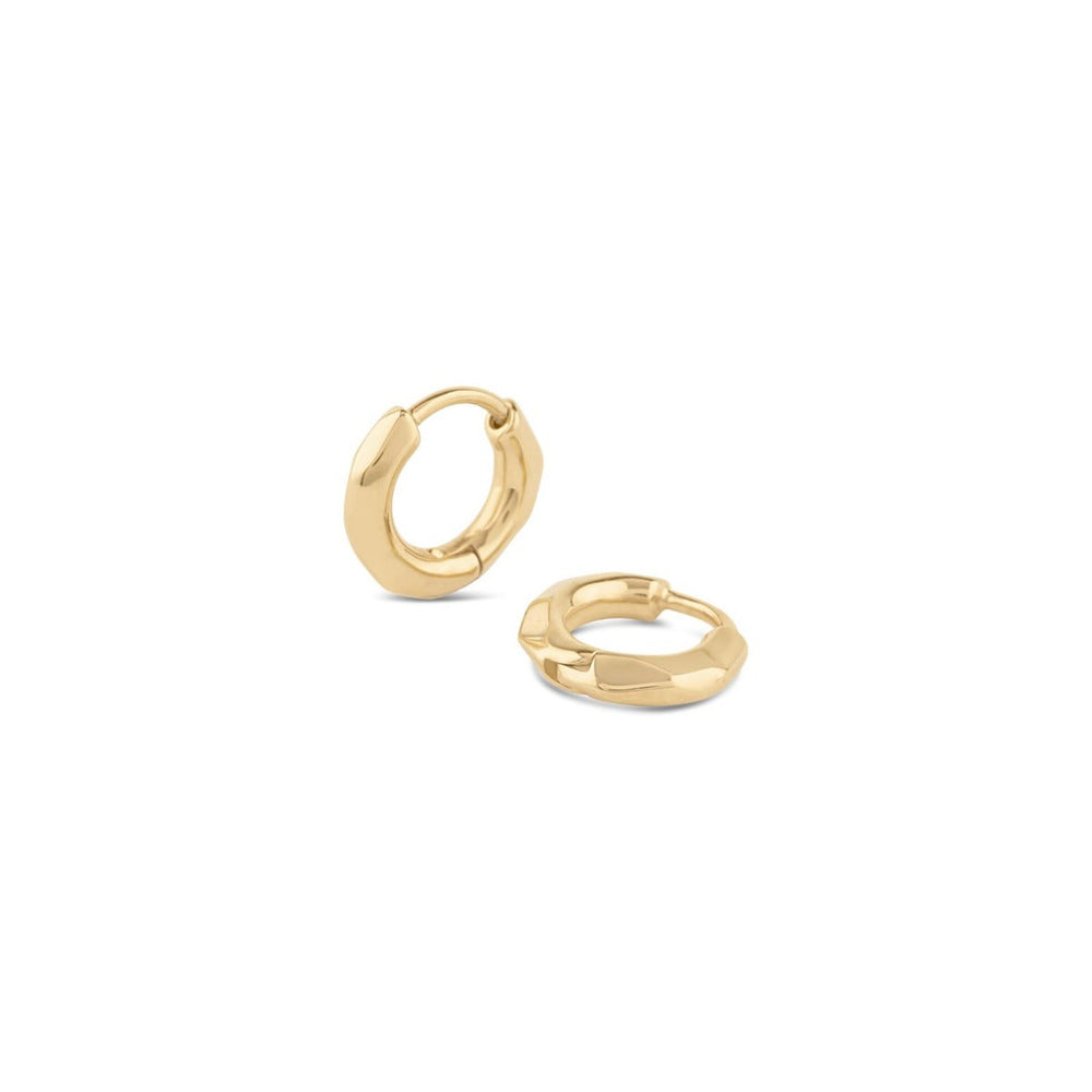 9ct Recycled Gold Thalassa Micro Hoops