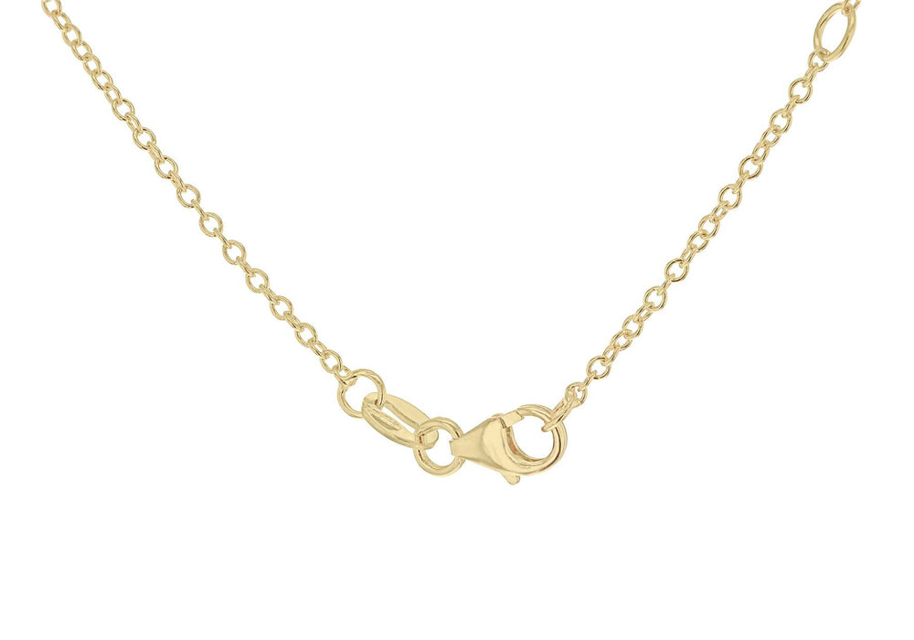 9ct Facet Ring Pendant