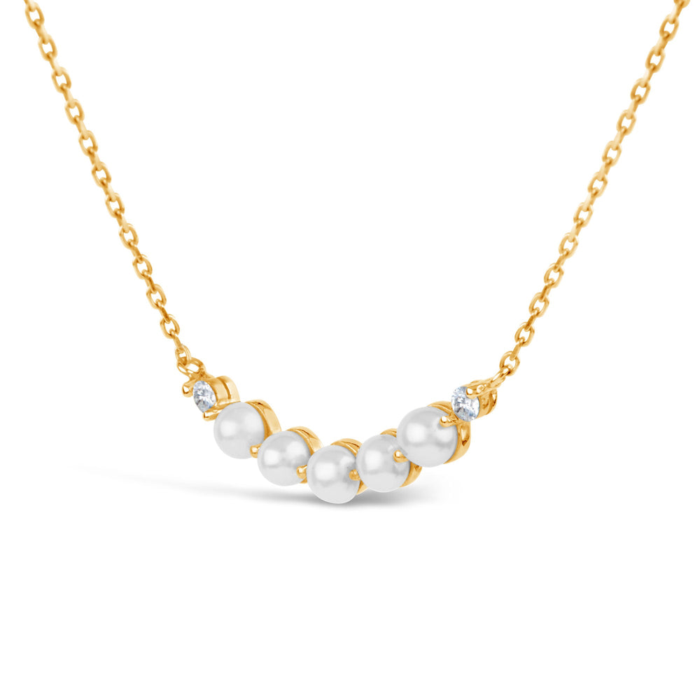 14ct Shuga Pearl Mini Bar Pendant
