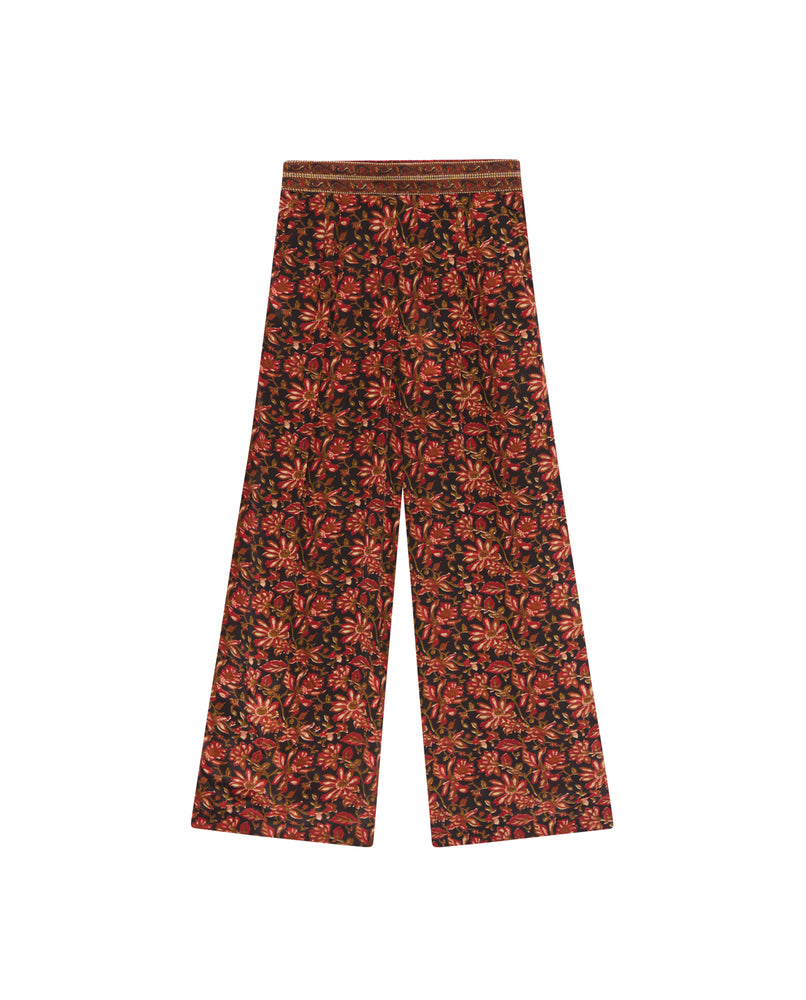 Genevieve Trousers In Autumn Leaves