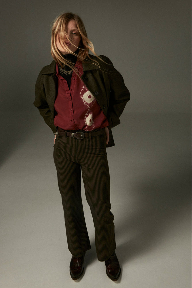 Henri Jacket In Moss Green