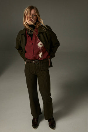 Henri Jacket In Moss Green