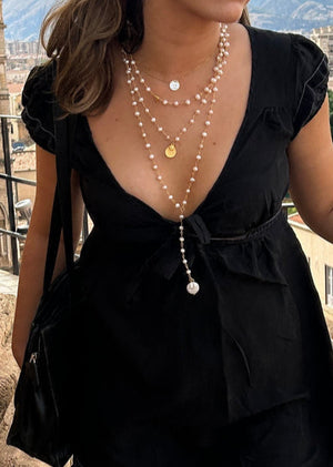 Aria Pearl Necklace