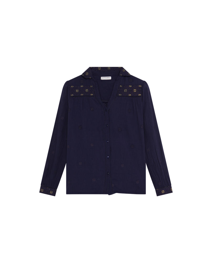 Amrit Blouse In Blue