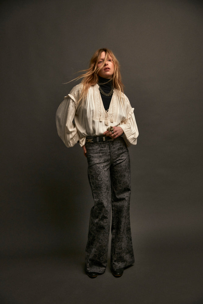 Iris Trousers In Cool Gray