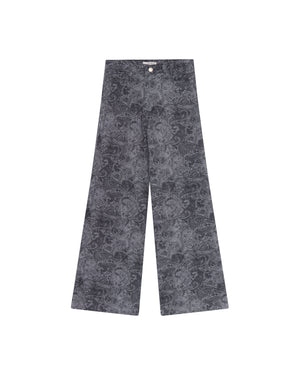 Iris Trousers In Cool Gray
