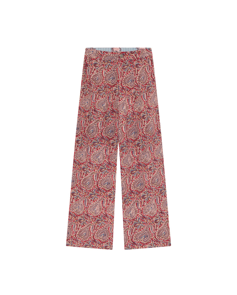 Jimmy Trousers In Burnt Russet
