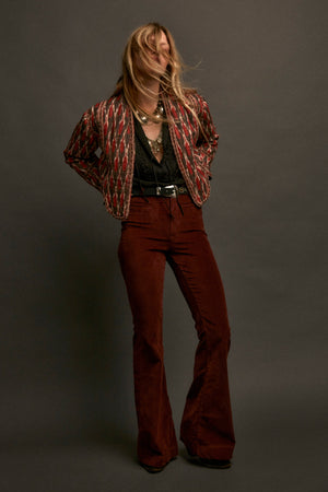Jerry Trousers In Bacco