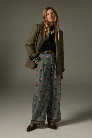 Jimmy Trousers In Cerulean Mist