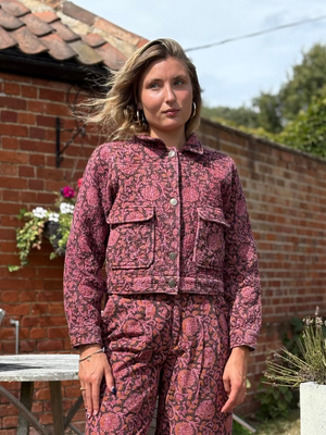 Karina Jacket In Coral