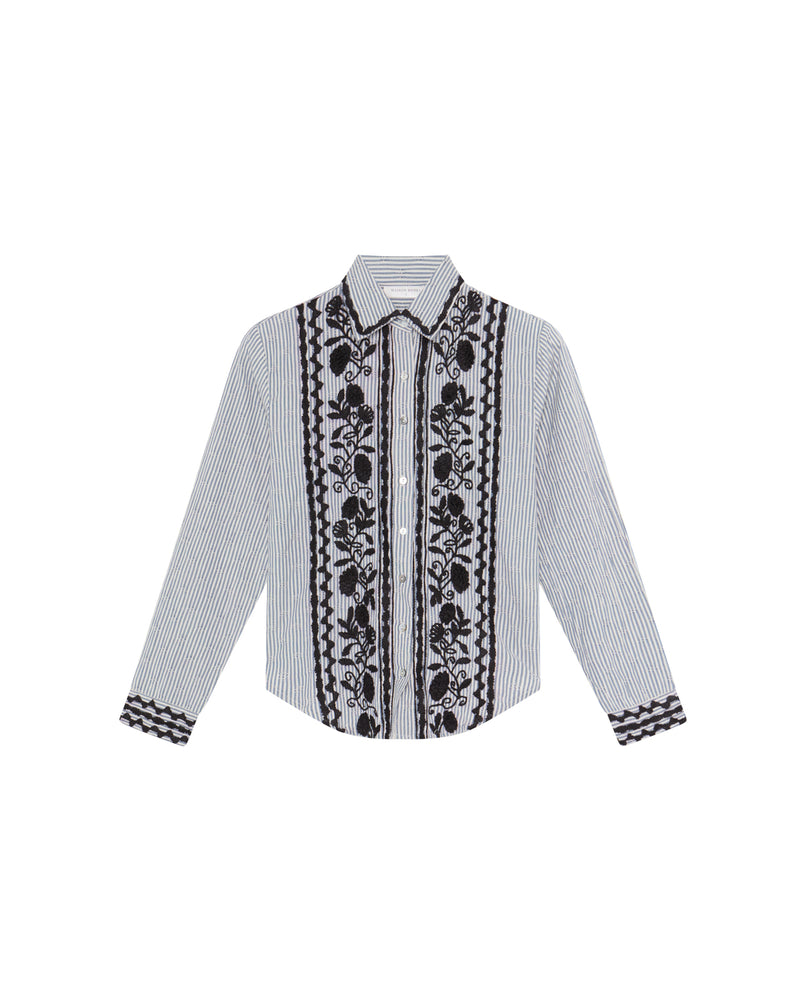 Amanda Blouse In Azzurro
