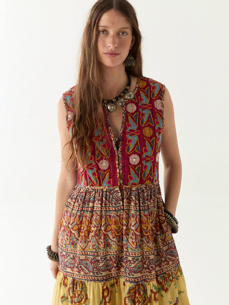 Eugenie Dress in Mullumbimby Patch
