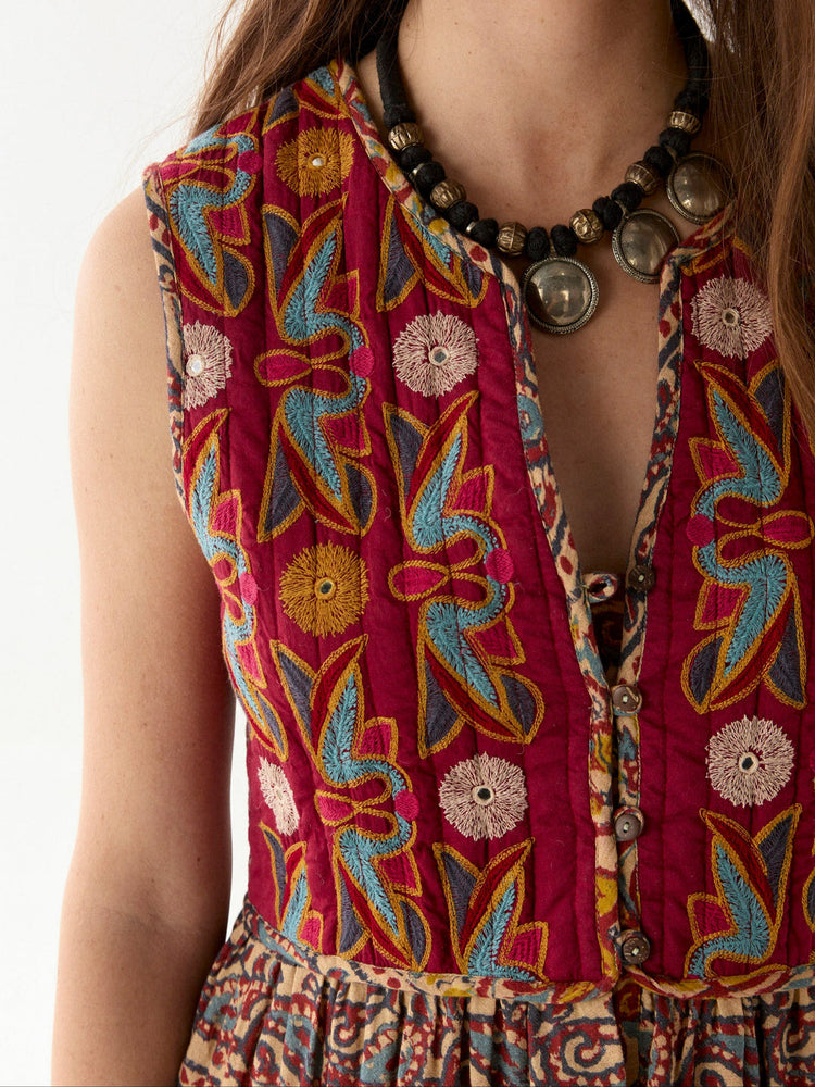 Eugenie Dress in Mullumbimby Patch