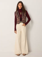 Luna Vest In Ruby